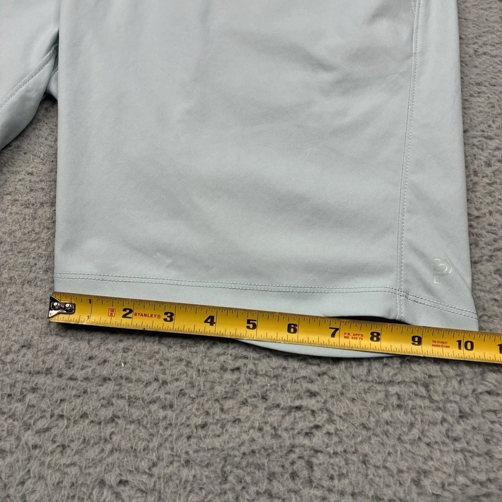 Public Rec All Day Every Day Shorts Men's 36 Light Blue Stretch Golf Casual